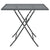 3 Piece Garden Dining Set Expanded Metal Mesh Anthracite