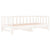 Pull-out Day Bed without Mattress White 2x(90x190) cm