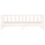 Pull-out Day Bed without Mattress White 2x(90x190) cm