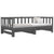 Pull-out Day Bed without Mattress Grey 2x(90x190) cm