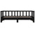 Pull-out Day Bed without Mattress Black 2x(90x190) cm