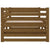 Pull-out Day Bed without Mattress Honey Brown 2x(90x190) cm