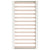 Bed Frame without Mattress White 135x190 cm Solid Wood