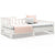 Pull-out Day Bed without Mattress White 2x(90x190) cm