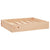 Dog Bed 51.5x44x9 cm Solid Wood Pine