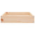 Dog Bed 51.5x44x9 cm Solid Wood Pine