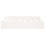 Dog Bed White 51.5x44x9 cm Solid Wood Pine