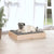 Dog Bed 61.5x49x9 cm Solid Wood Pine