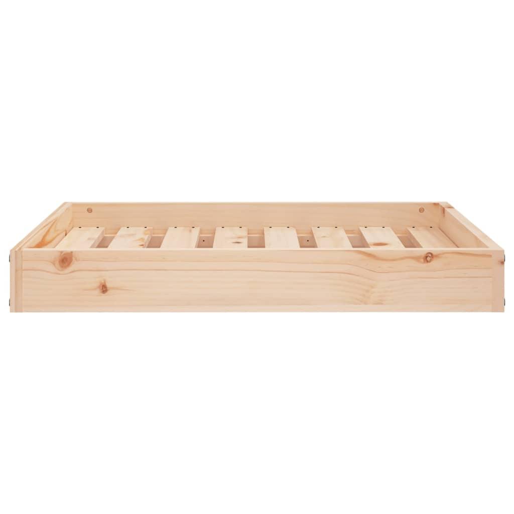 Dog Bed 71.5x54x9 cm Solid Wood Pine