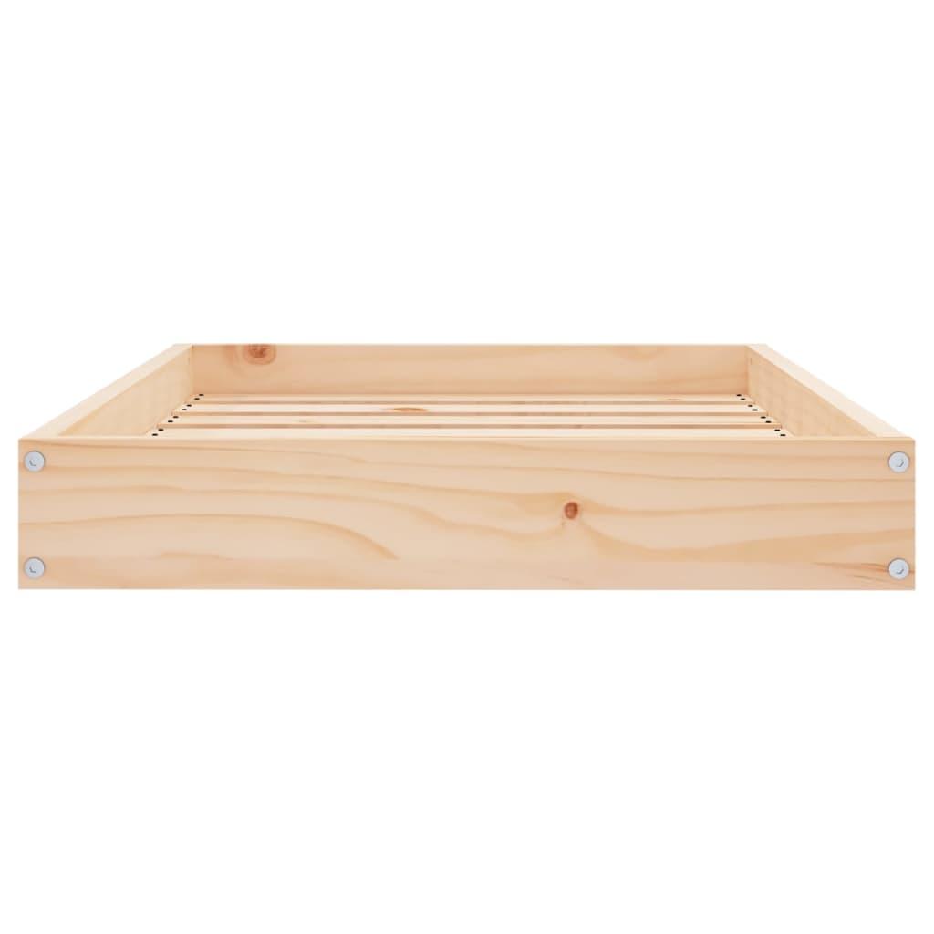 Dog Bed 71.5x54x9 cm Solid Wood Pine