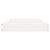 Dog Bed White 71.5x54x9 cm Solid Wood Pine