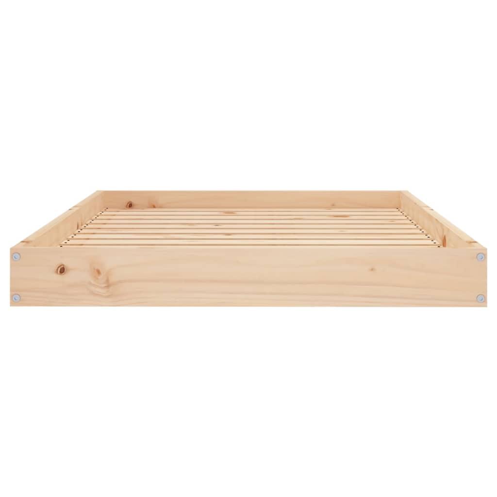Dog Bed 101.5x74x9 cm Solid Wood Pine