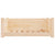 Dog Bed 75.5x55.5x28 cm Solid Pine Wood
