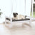 Dog Bed White 65.5x50.5x28 cm Solid Pine Wood