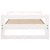 Dog Bed White 75.5x55.5x28 cm Solid Pine Wood