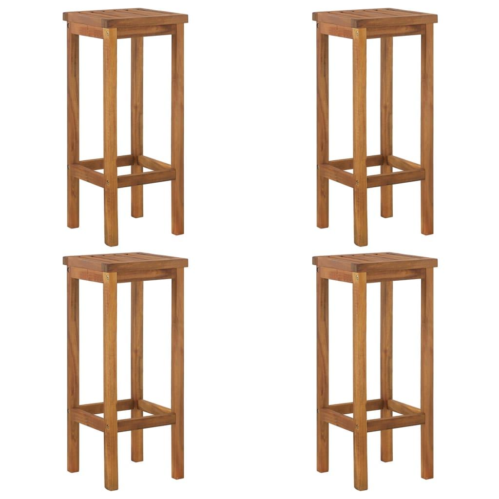 5 Piece Garden Bar Set Solid Wood Acacia