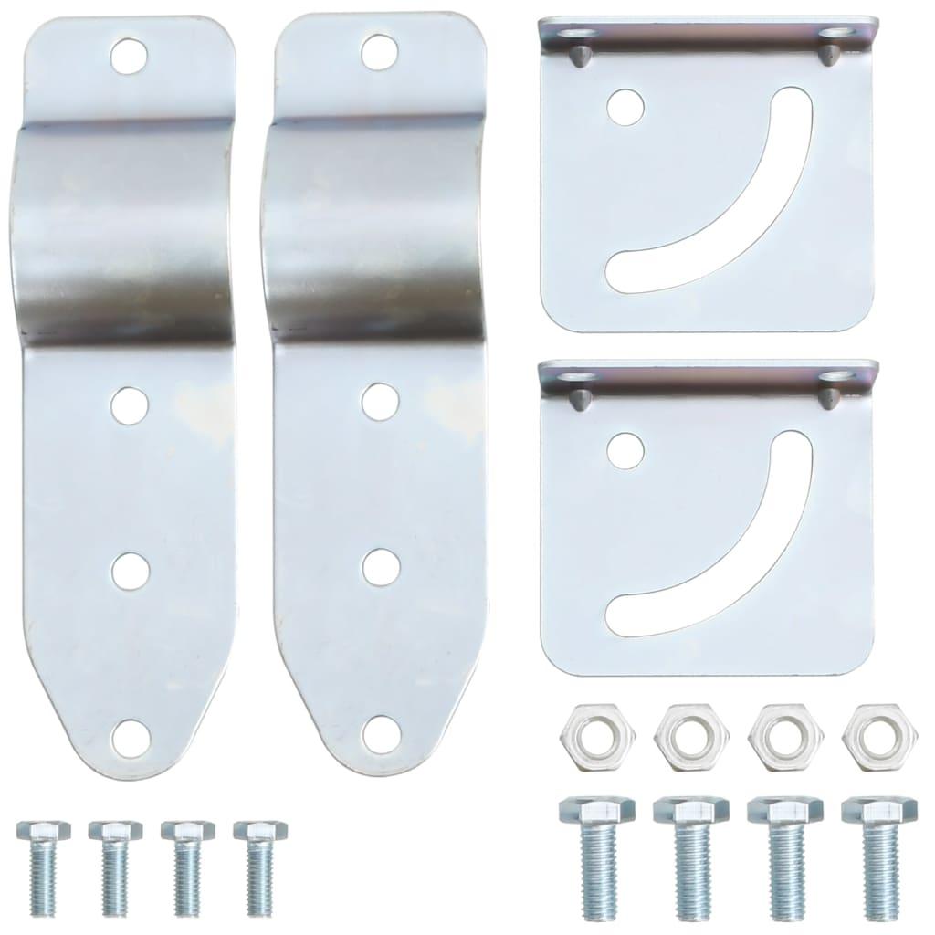 Outdoor Convex Traffic Mirror Orange Ø30 cm Polycarbonate