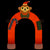 Christmas Inflatable Arch Gate LED 380 cm