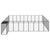 38-Panel Dog Playpen Black 50x100 cm Powder-coated Steel
