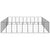 40-Panel Dog Playpen Black 50x100 cm Powder-coated Steel