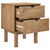 Bedside Cabinet OTTA 45x39x57 cm Solid Wood Pine