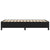 Bed Frame without Mattress Black King Single Faux Leather