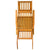 Outdoor Deck Chairs with Footrests and Table Solid Wood Acacia