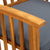 Garden Dining Chairs 6 pcs with Cushions Solid Wood Acacia
