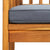 Garden Dining Chairs 6 pcs with Cushions Solid Wood Acacia