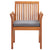 Garden Dining Chairs with Cushions 8 pcs Solid Wood Acacia