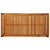 3 Piece Garden Lounge Set with Cushions Solid Wood Acacia
