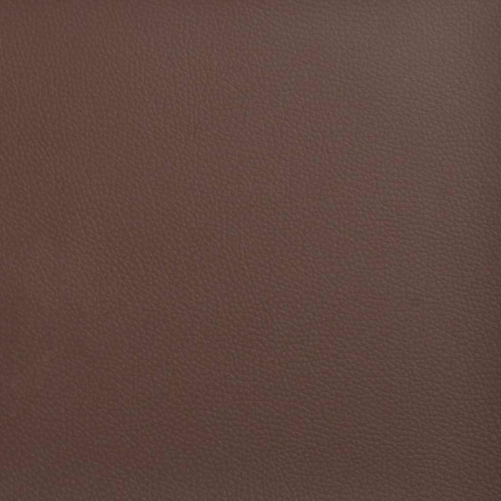 Footstool Brown 70x55x41 cm Faux Leather