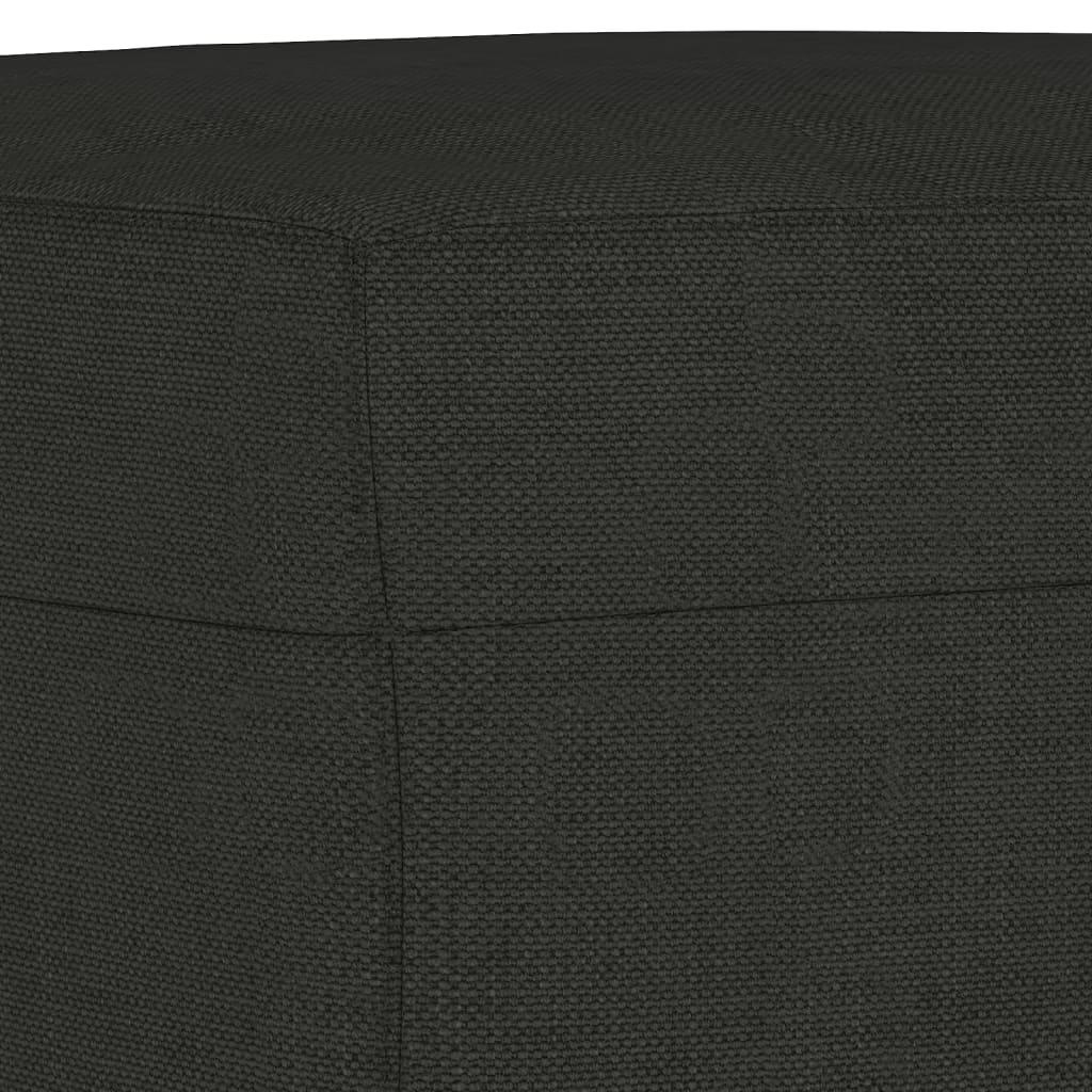 Bench Black 100x35x41 cm Fabric