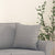 Throw Pillows 2 pcs Light Grey 40x40 cm Fabric