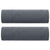 Throw Pillows 2 pcs Dark Grey Ø15x50 cm Velvet