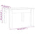 Coffee Table 45x45x30 cm Solid Wood Pine