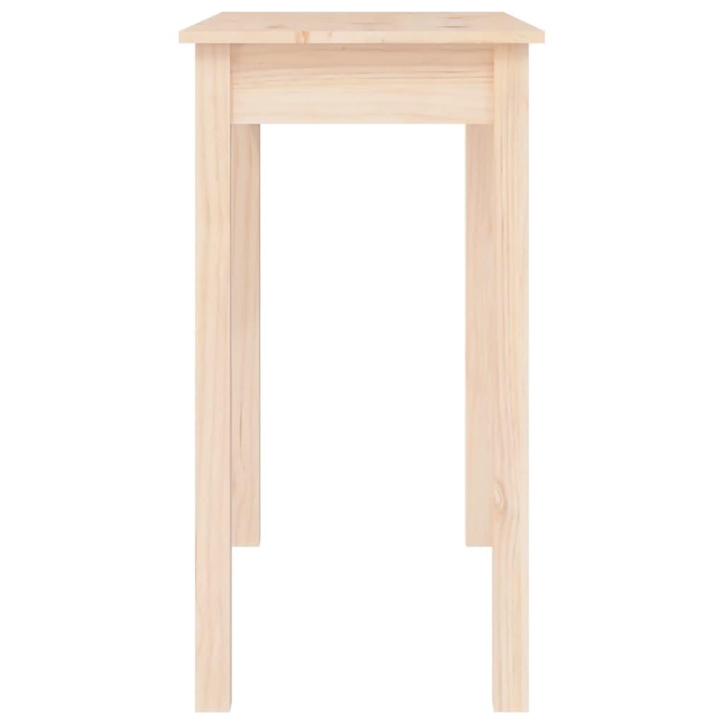 Console Table 80x40x75 cm Solid Wood Pine
