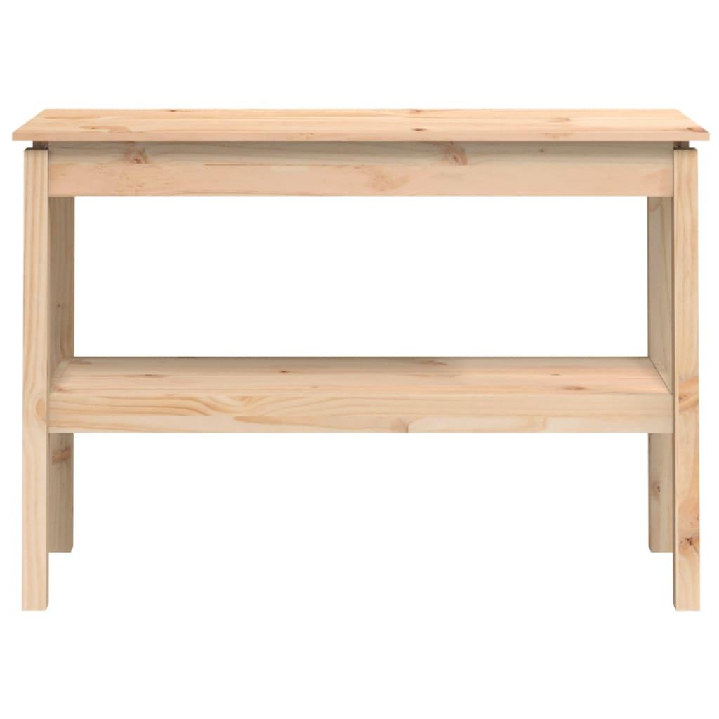 Console Table 110x40x75 cm Solid Wood Pine