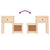Bedside Cabinets 2 pcs 79.5x38x65.5 cm Solid Wood Pine