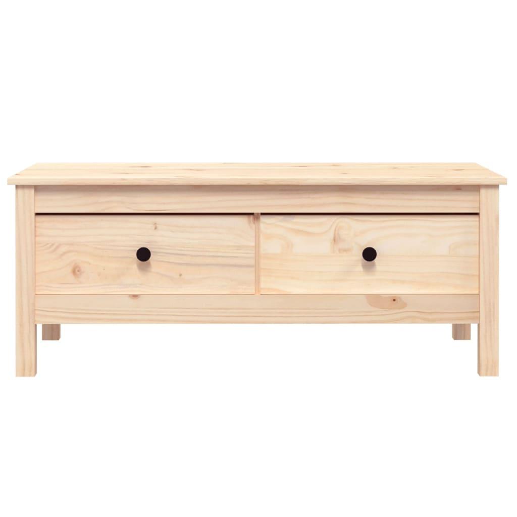 Coffee Table 100x50x40 cm Solid Wood Pine