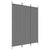 3-Panel Room Divider Anthracite 150x200 cm Fabric