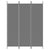 3-Panel Room Divider Anthracite 150x200 cm Fabric