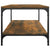 Coffee Table Smoked Oak 80x50x40 cm Engineered Wood