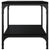 Coffee Table Black 50x50x40 cm Engineered Wood