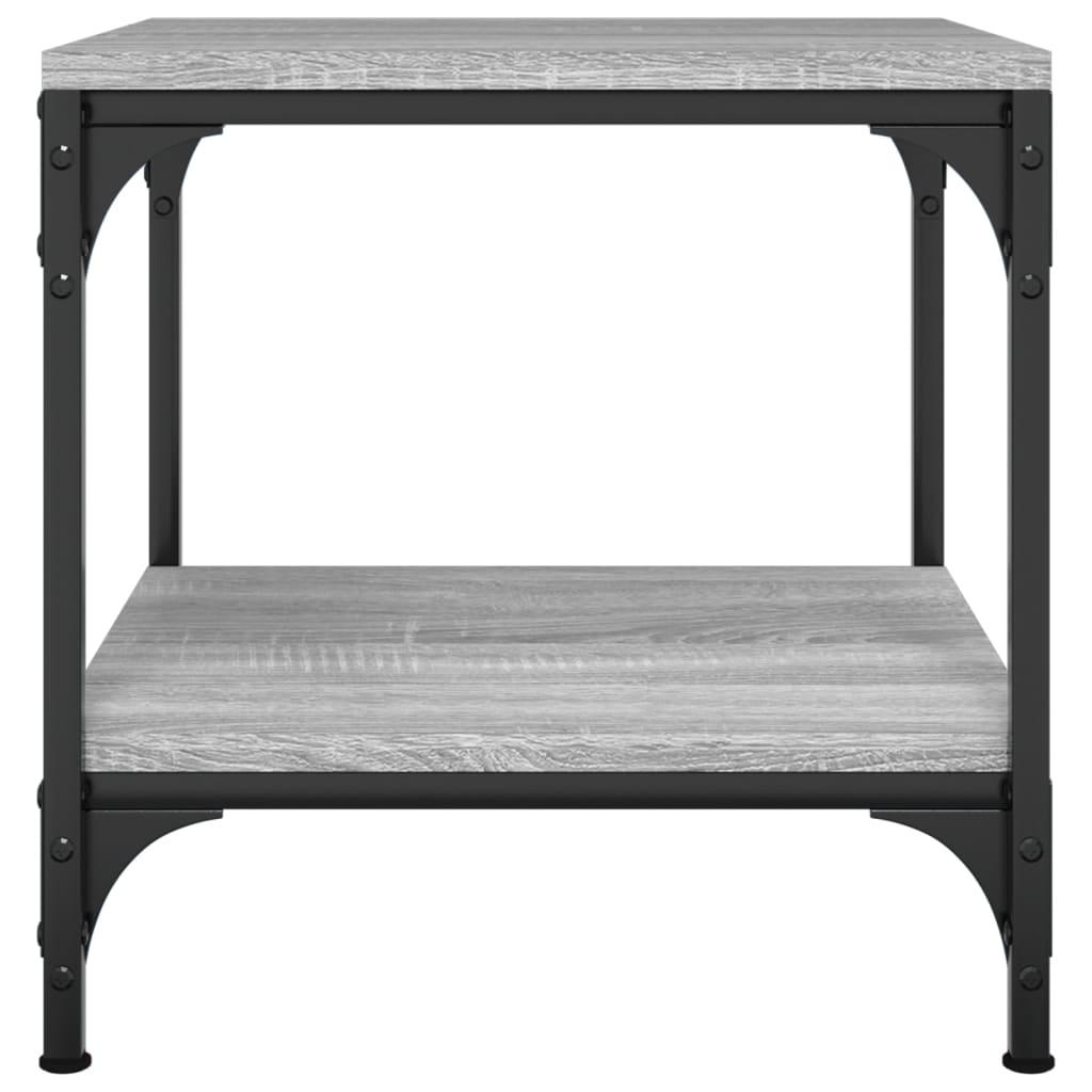 Coffee Table Grey Sonoma 50x50x40 cm Engineered Wood