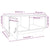 Coffee Table 80x50x35.5 cm Solid Wood Pine