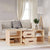 Coffee Table 100x50x41 cm Solid Wood Pine