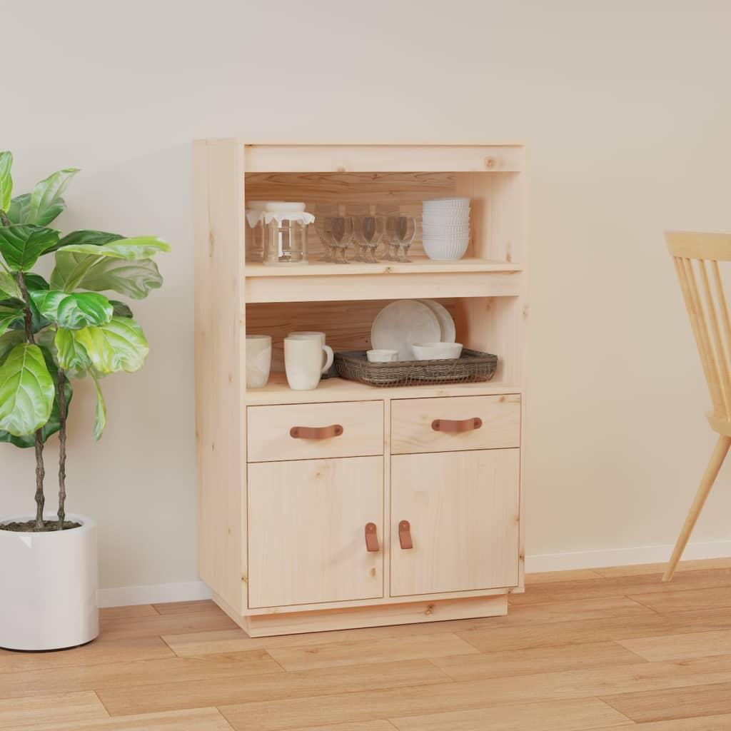 Highboard 67x40x108.5 cm Solid Wood Pine