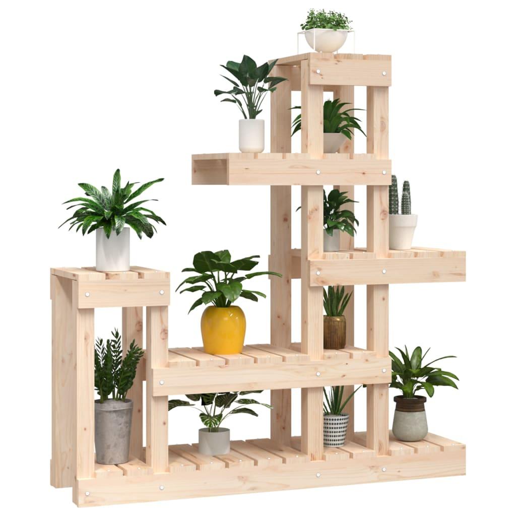 Plant Stand 92x25x97 cm Solid Wood Pine