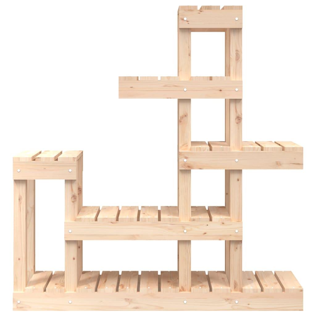Plant Stand 92x25x97 cm Solid Wood Pine
